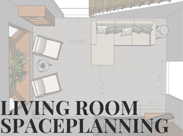 Living Room Virtual Space Planning