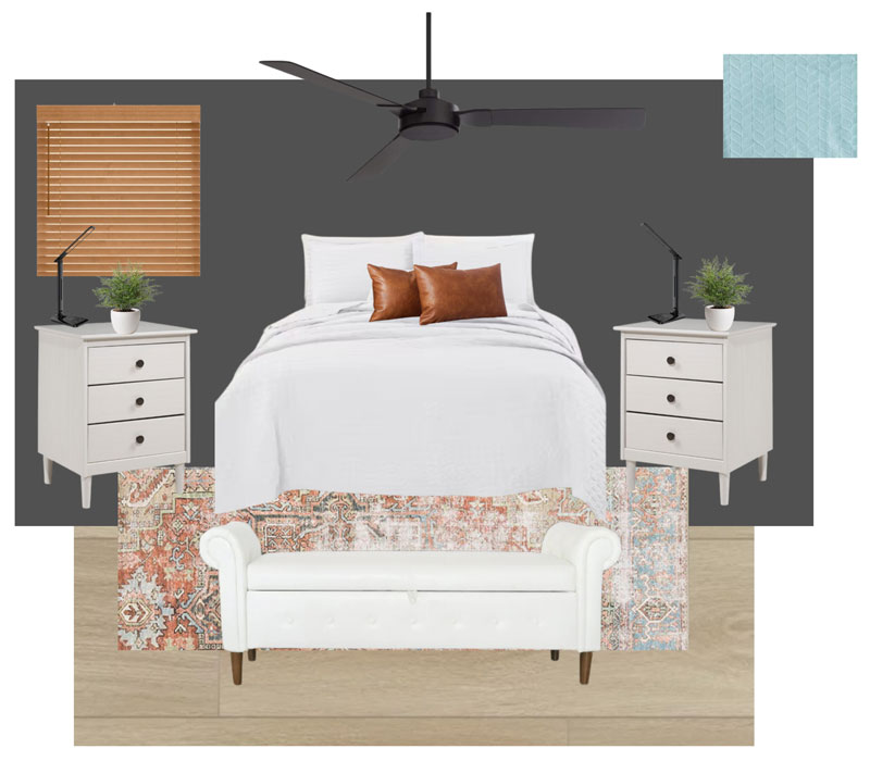 Master Bedroom - Fox Den Interior Design